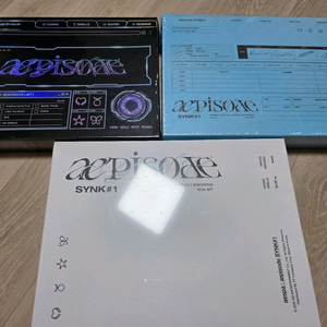 aespa aepisode SYNK 디지털 DVD 블루