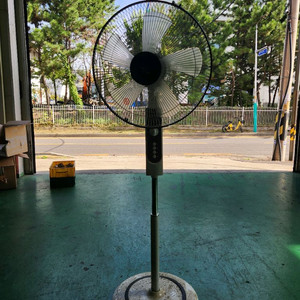 공장에서 사용한 선풍기