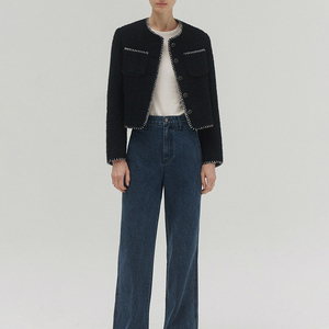 앤니즈 Puffy tweed jacket