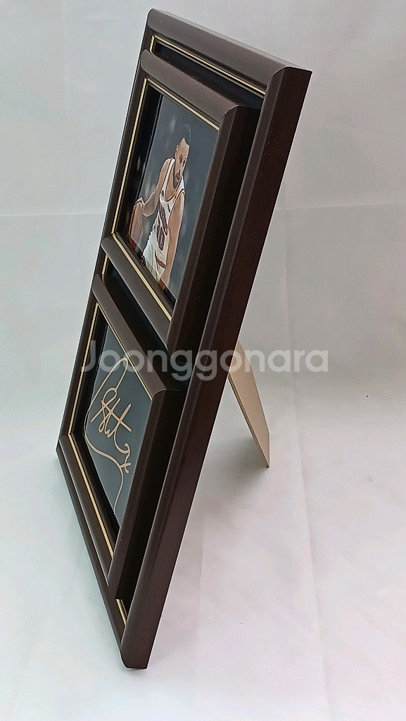 미국 NBA 스테판 커리 사인 & 사진 액자--5