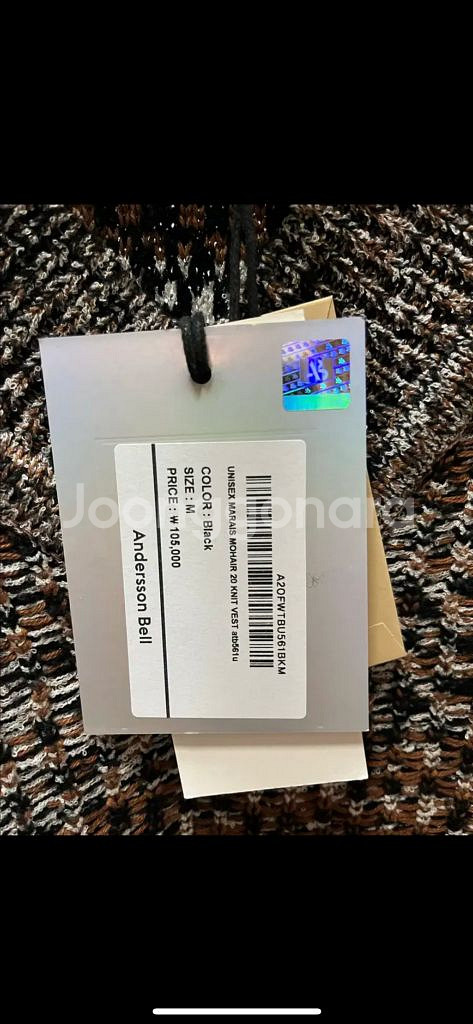 앤더슨벨 모헤어 니트 조끼 M 팝니다--9