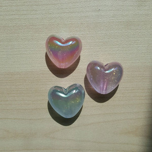 야광 하트 비즈 (새상품)