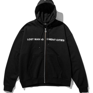 [L] lmc 캐피탈 후드집업 블랙
