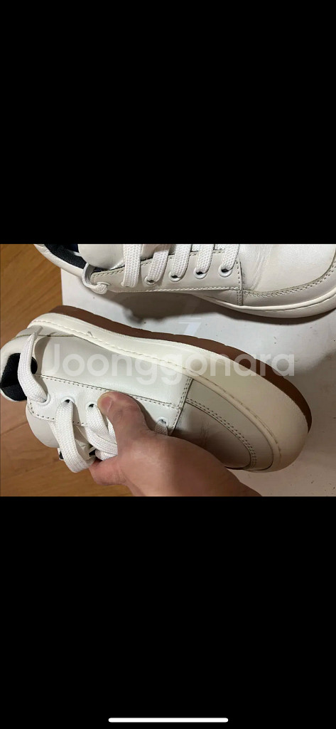 써네이 드리미 흰색 38사이즈 팝니다--3