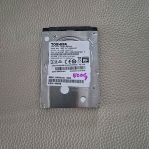 노트북 2.5인치 하드디스크 500G 윈도우10 새로