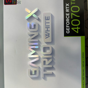 MSI RTX 4070TI 트리오 화이트 팝니다