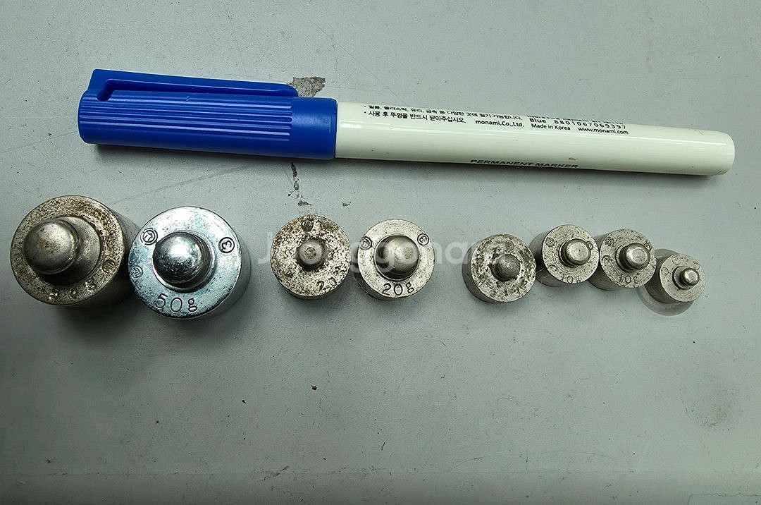분동 추 세트 (10g~50g)--0