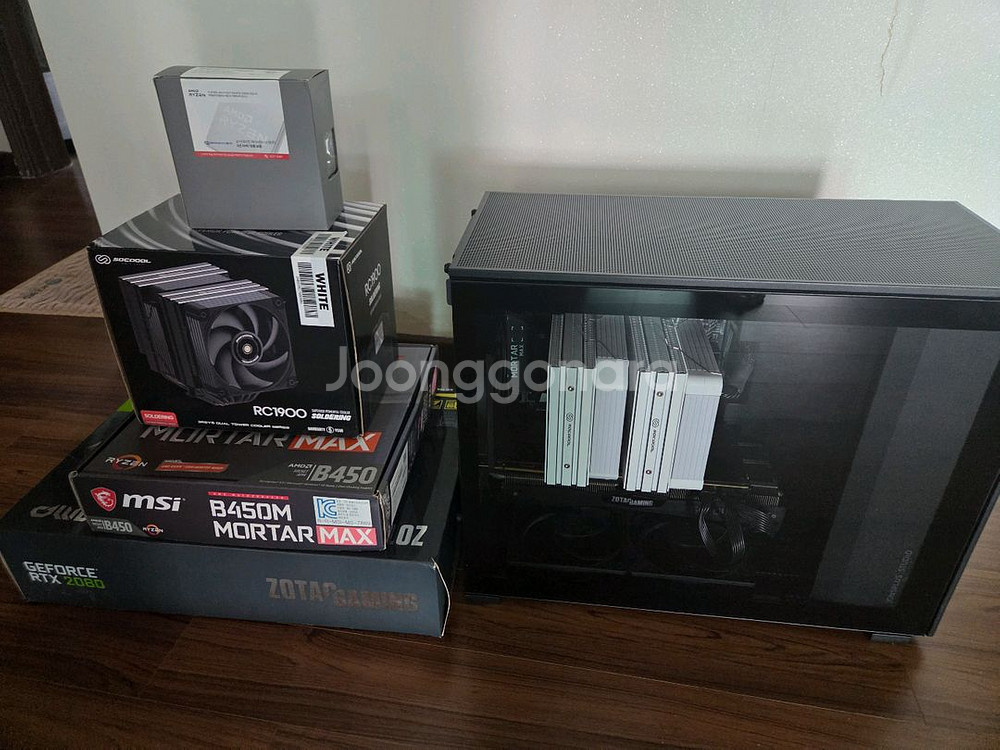 라이젠 5800x rtx2080 램 32기가 본체팝니다--9