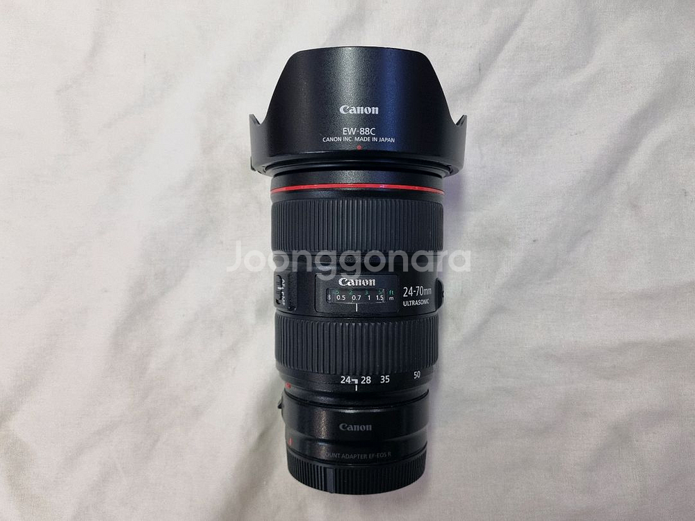 캐논 24-70ll 신계륵 + R어뎁터 일괄 판매합니다--0
