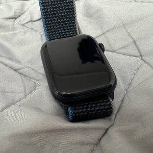 애플워치7 45mm 블랙 gps