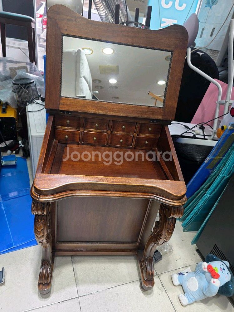엔틱 장식장겸 화장대 팝니다--1