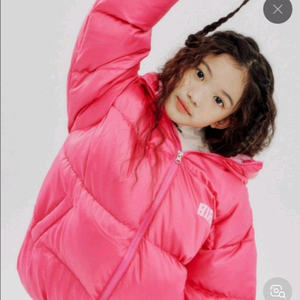 히로 핑크패딩+티셔츠 140 -> 다른패딩 교환