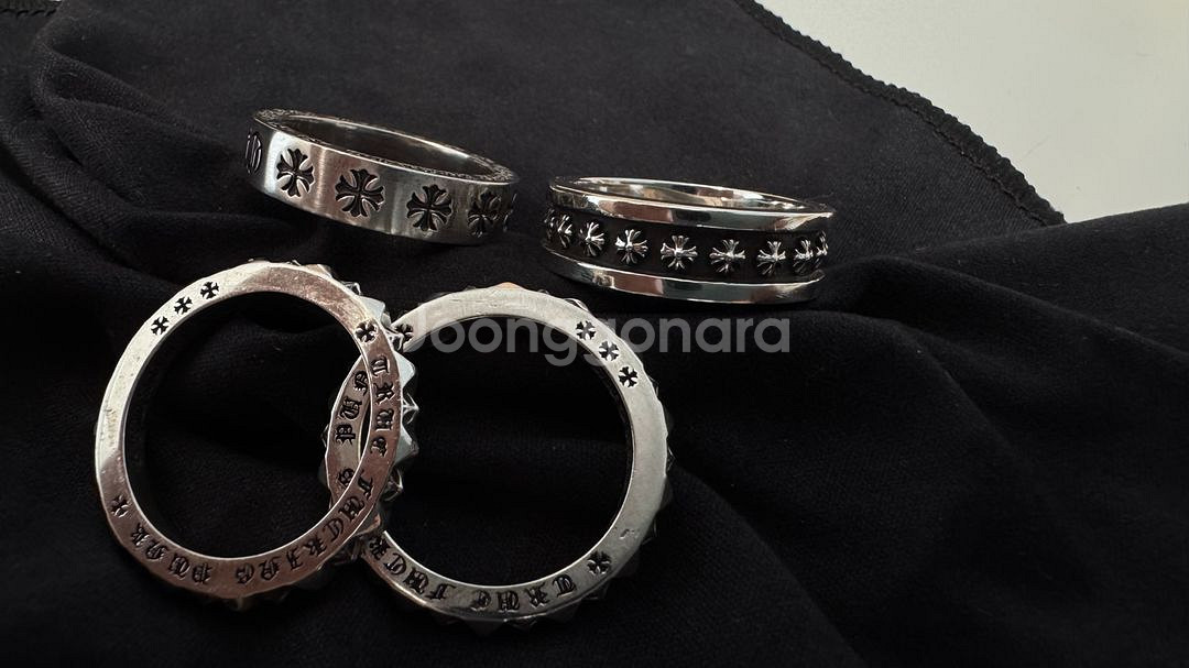 노들옴므) CH링 3종류, 4개--1