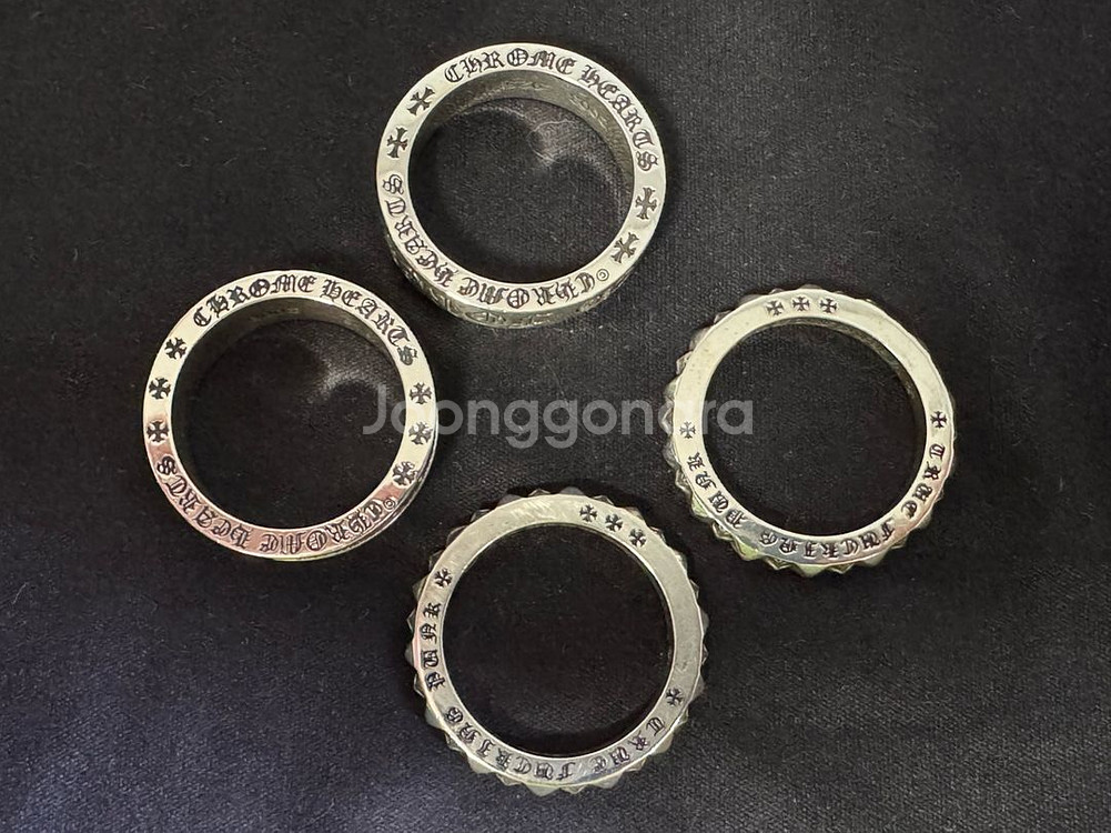 노들옴므) CH링 3종류, 4개--2