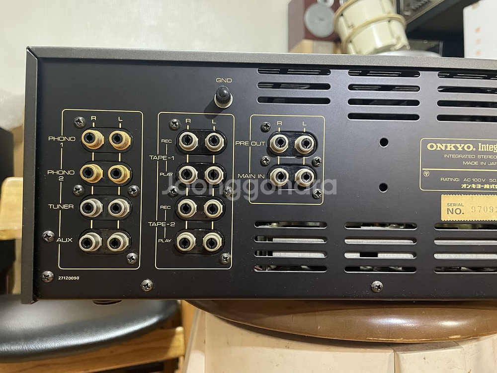 Onkyo Integra A-705 DC 인티앰프빈티지--4