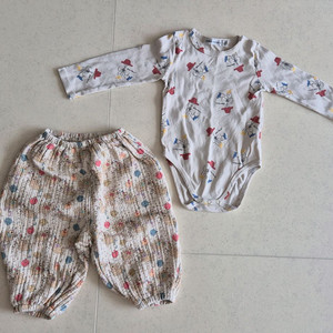 프프 파티베어모카xs + 보보쇼즈 바디수트 12m 일괄