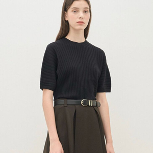 더캐시미어 플리츠니트 새상품