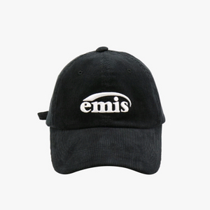이미스 코듀로이 볼캡 블랙(새상품)