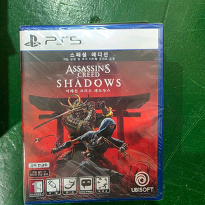 어쌔신 크리드 섀도우스 PS5 (새상품)