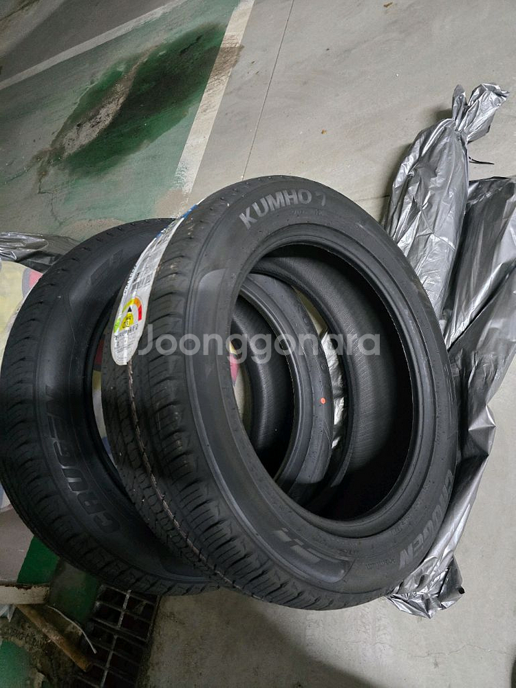 새상품) 금호 크루젠 225/55 R18 2짝--4