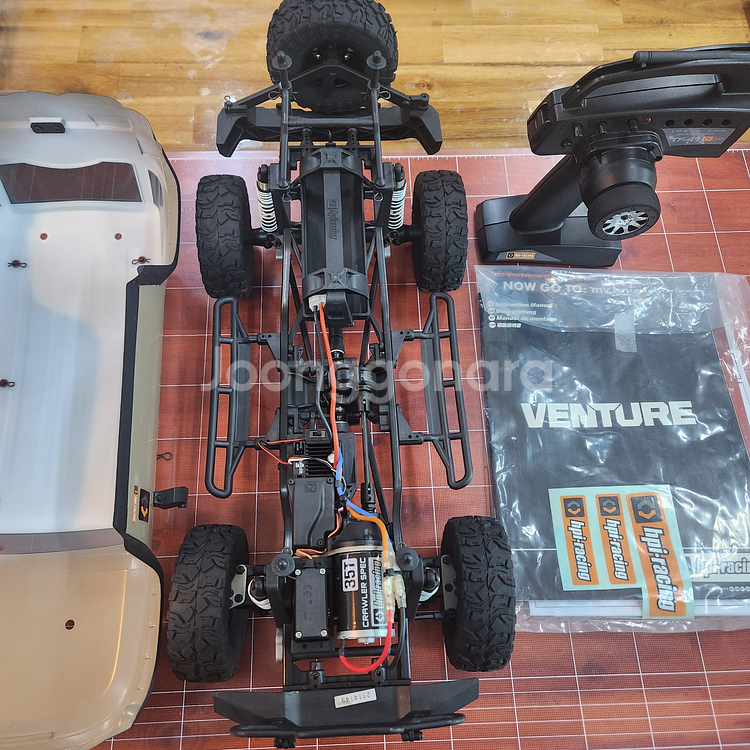 rc카 1:10 hpi 자동차 4륜 벤쳐크라울러 토요타--4
