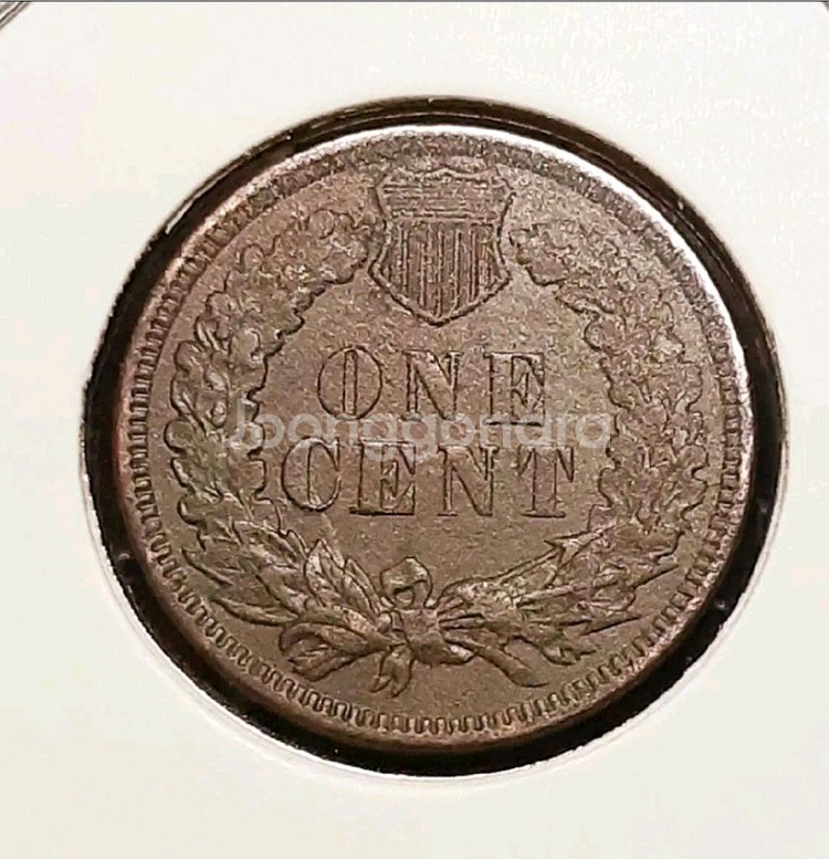 극희귀 미국 1887년 1센트.외국주화 주화 화폐 동전--1