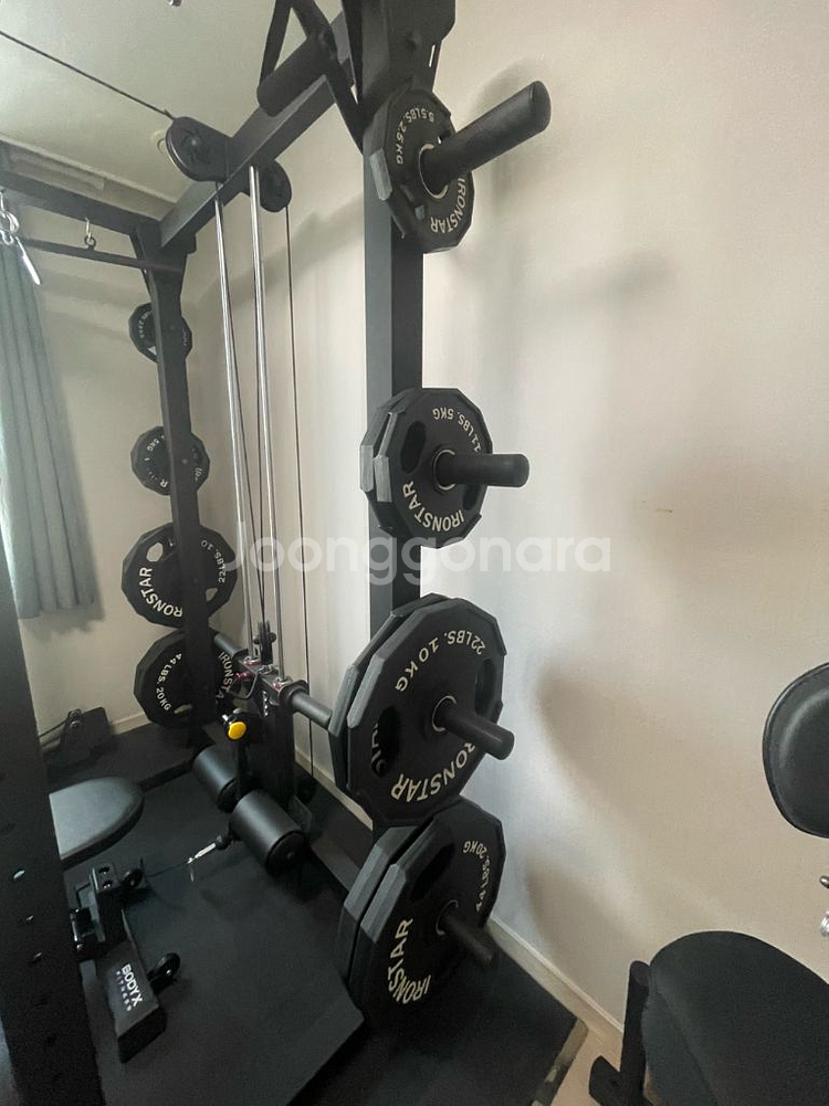 바디스톤 홈짐 멀티랙 일괄판매합니다--2