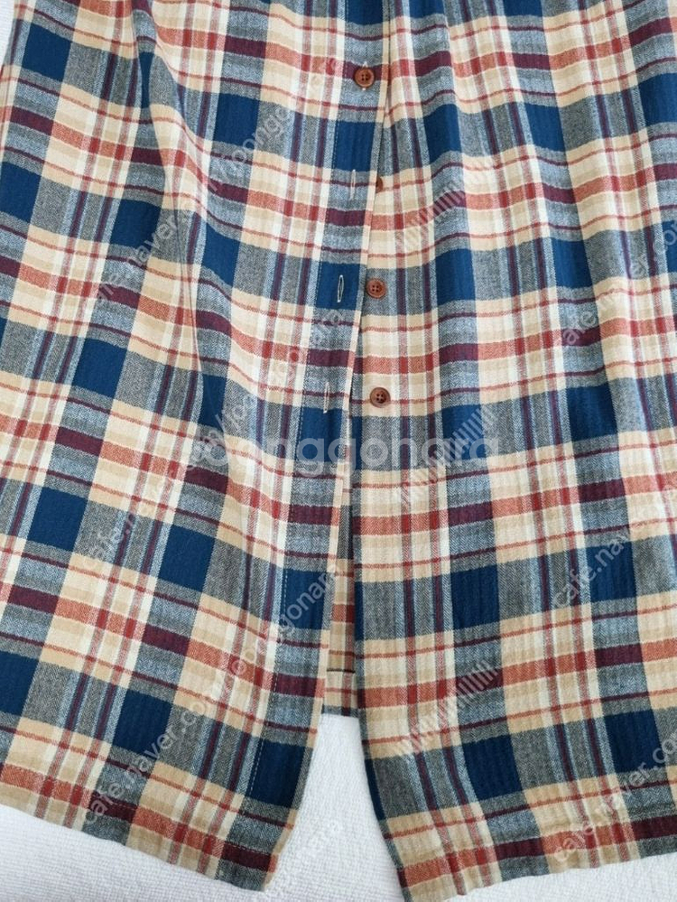 무료 배송)치키타 체크 셔츠 원피스 1size--4