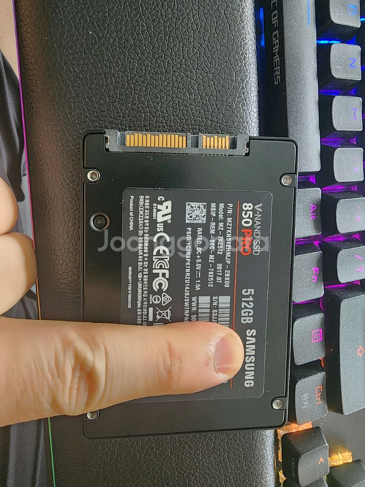 삼성ssd 850pro 512gb--0