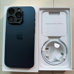 아이폰 15 Pro 128기가 딥퍼플 색상입니다