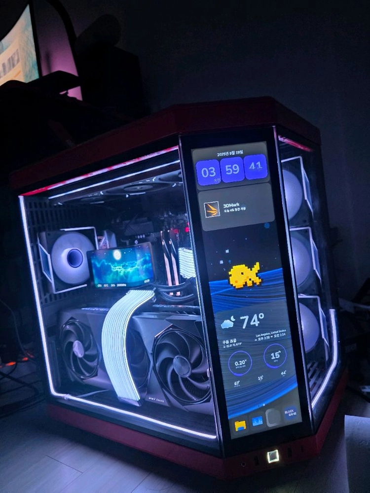 라이젠9 9950x3d rtx5090 슈프림 본체 급매 이미지