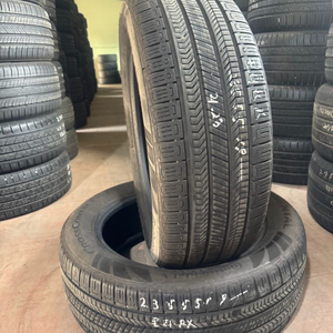 235/55/19크로스콘텍RX(80프로)2개