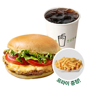 [즉시전송]쉐이크쉑 쉑버거+프라이+소다S