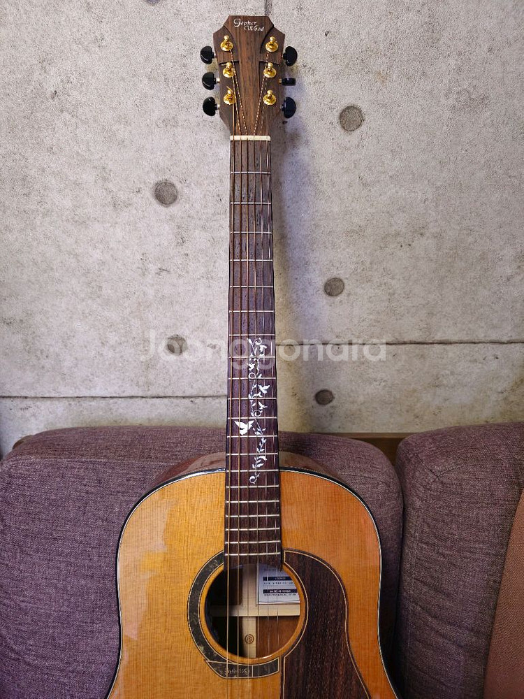 고퍼우드 k750 re 통기타 팝니다--6