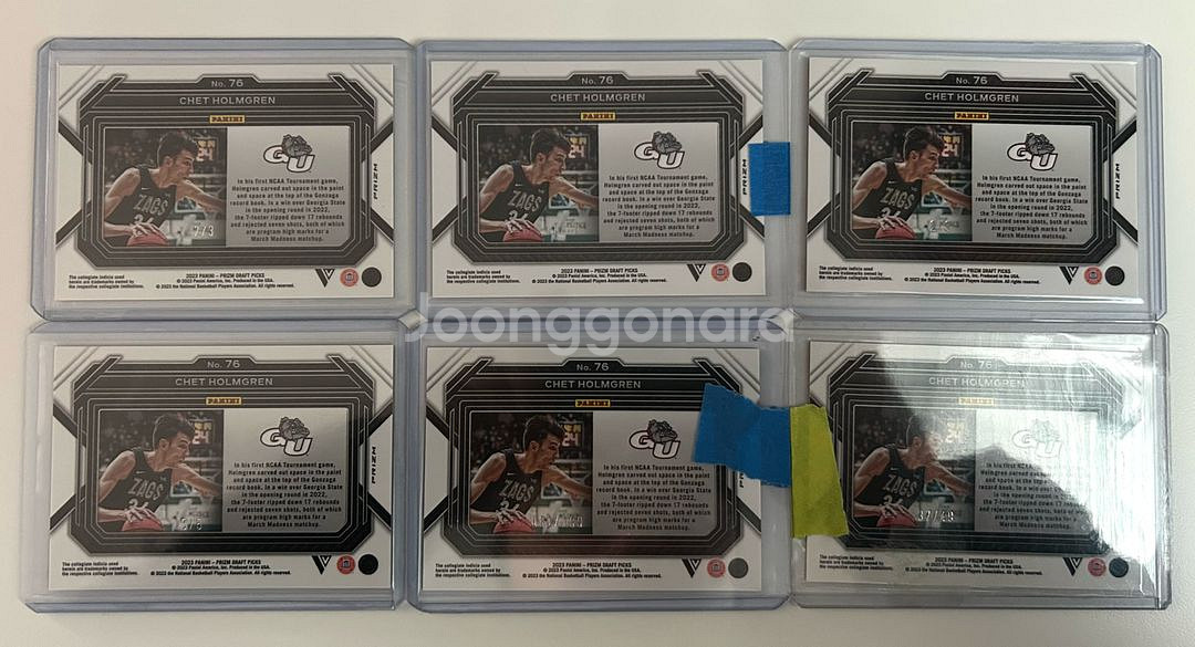 [급처분] NBA 카드 쳇홈그렌 RC 1of1 레어--7