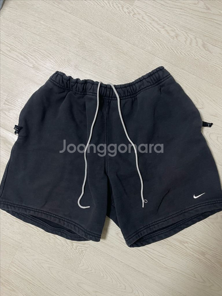 나이키 NRG 솔로스우시 플리스 쇼츠 블랙 XL--0