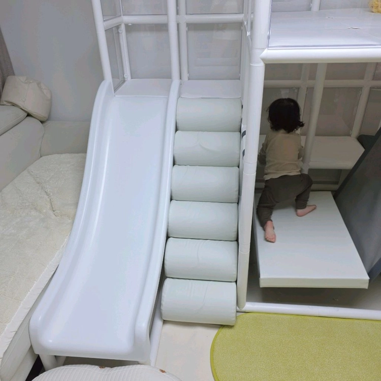 플레이가드 정글짐 (다락방 / 올 화이트) *분해완료 이미지