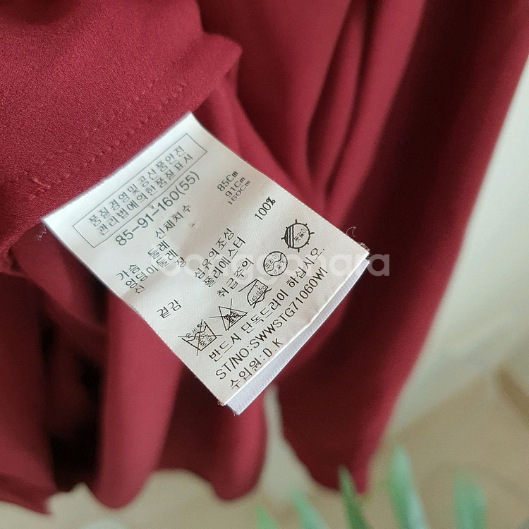 쉬즈미스 랩 쉬폰블라우스--2