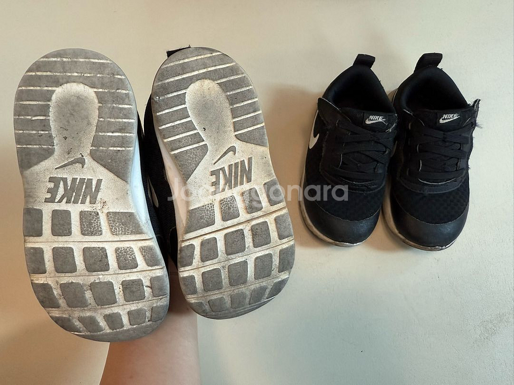 나이키 운동화 140 (쌍둥이 일괄)--1