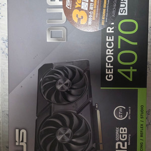 ASUS 4070 SUPER DUAL OC 12GB