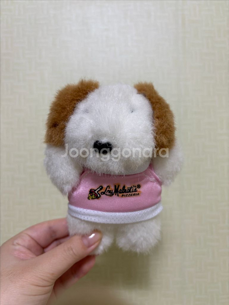 고전 빈티지 강아지 인형--0
