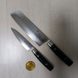 약셀 젠 vg10 다마스커스 나키리 칼세트 박스신품