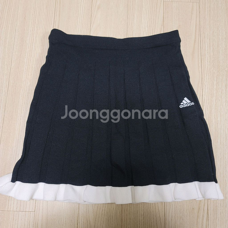 아디다스 니트골프스커트 s--0