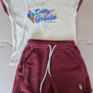 캔디비스트로 XL 110-120 유아상하복