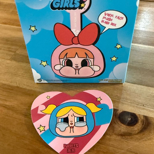 [새상품] 팝마트 크라이베이비 파워퍼프걸 버블 키링