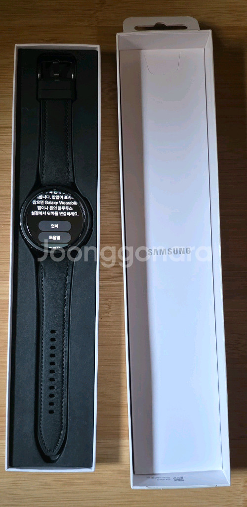 갤럭시 워치6 클래식 47mm 블랙 블루투스--1