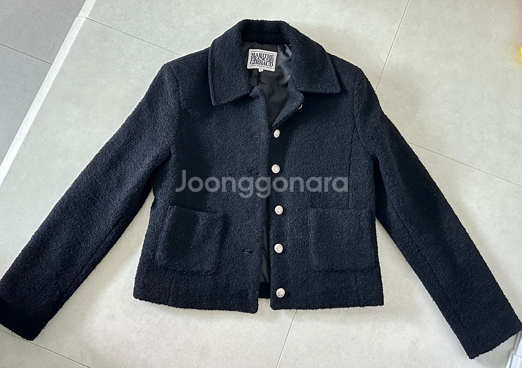 마리떼프랑소와 트위드자켓 S사이즈--3