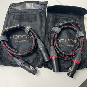 토핑 Topping TCX1 XLR-XLR 케이블