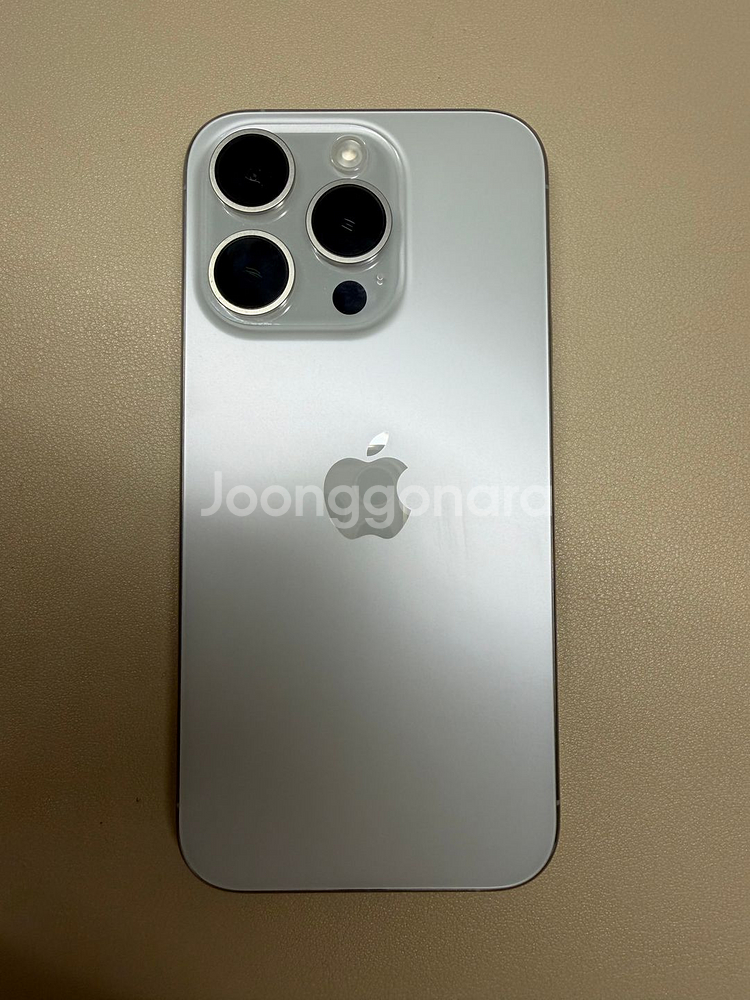 아이폰15 프로 128기가 화이트 판매--2