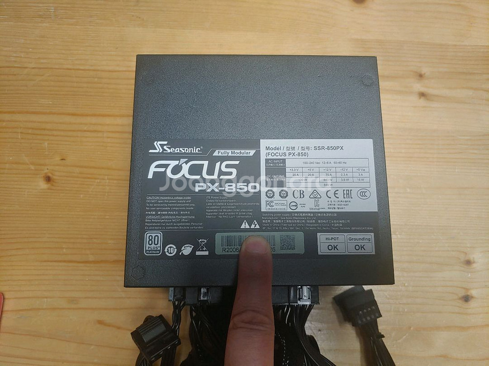 시소닉 FOCUS SSR-850PX 풀모듈러 850W--0